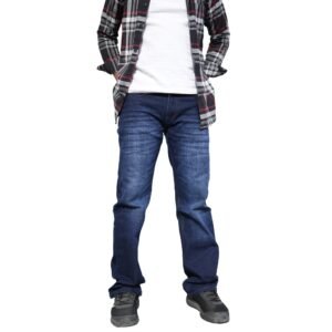 Smadds Men's Regular Fit Stretchable Denim Jeans – Navy Blue Faded | Premium Comfort